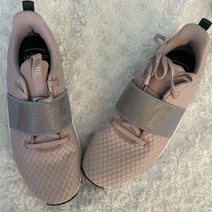 Nike Women's Blush Pink and Gray Athletic Shoes